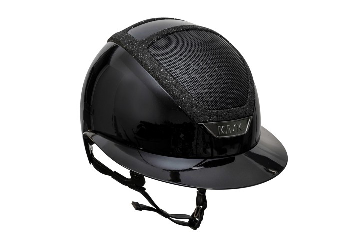 Kask Star Lady Pure Shine schwarz Swarovski Frame schwarz m. Inlay 56