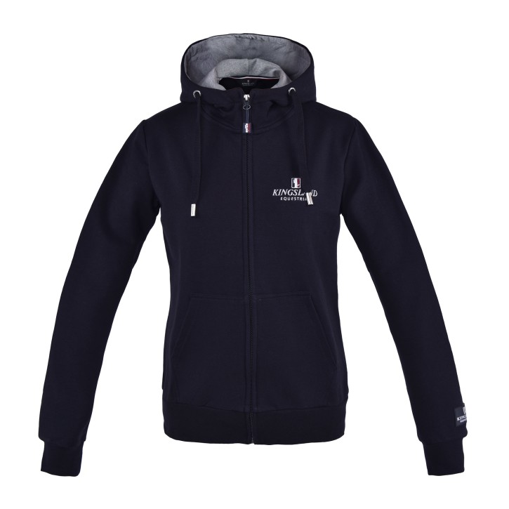 Kingsland Classic Unisex Sweatshirtjacke navy