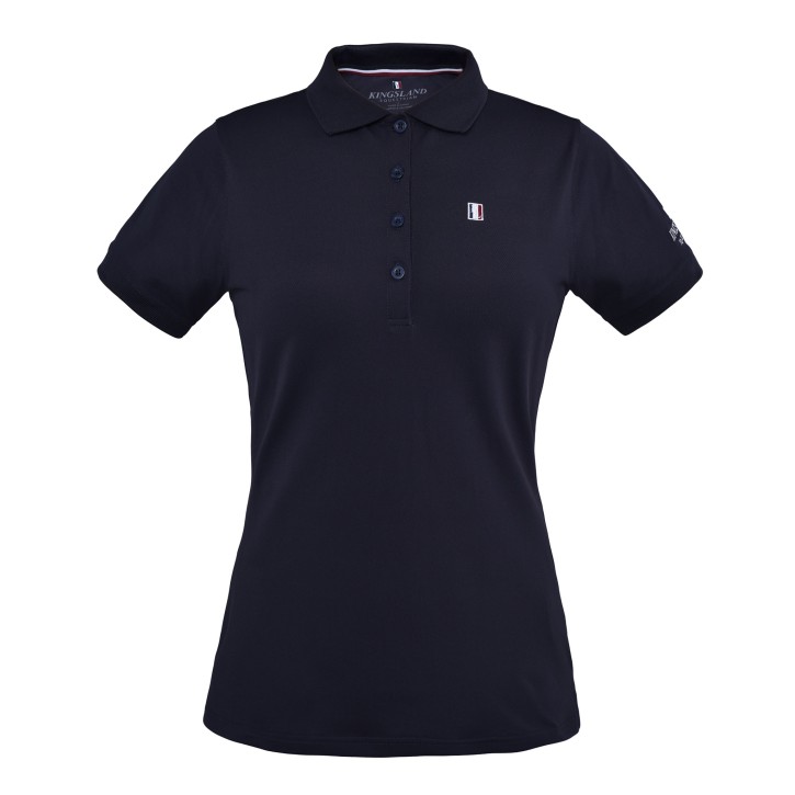 Kingsland Classic Damen Poloshirt Piqué Navy