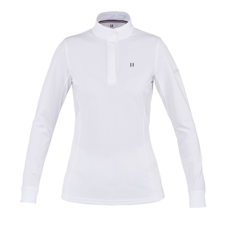 Kingsland Classic Turniershirt Damen langarm white S