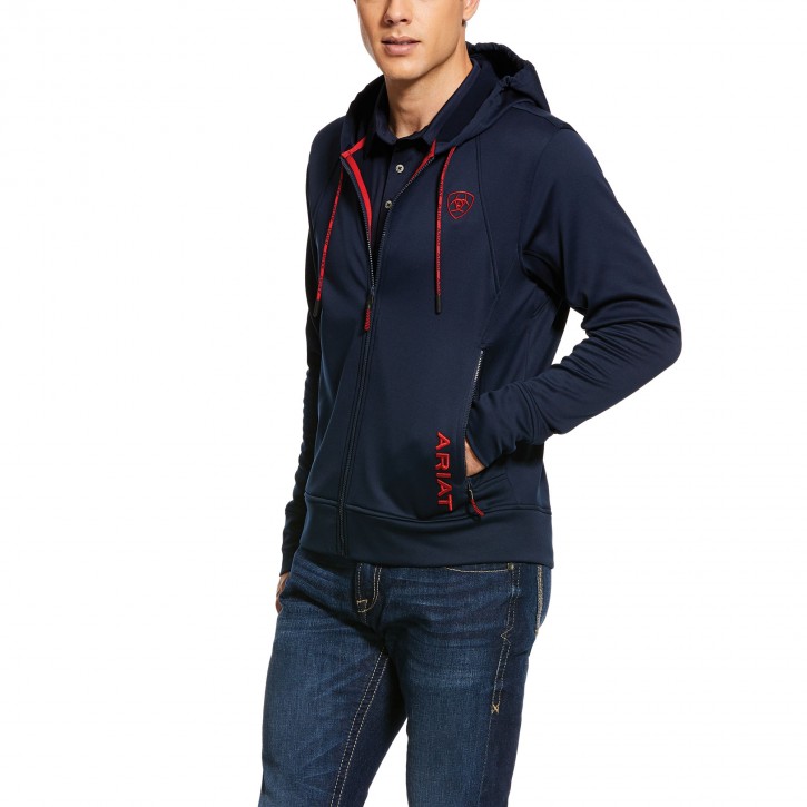 Ariat Herren Full Zip Hoodie Keats L
