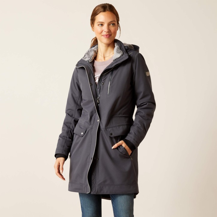 Ariat Damen Parka Tempest wasserdicht in ebony XS