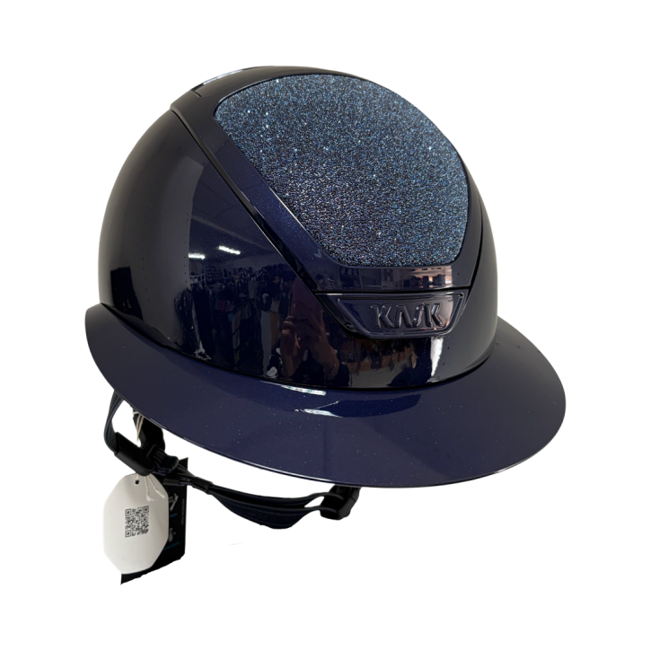Kask Star Lady Pure Shine Atlantic Blue Swarovski Carpet m. Inlay 59