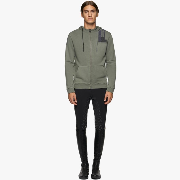 Cavalleria Toscana Herren Team Zip Hoodie Daytona Navy