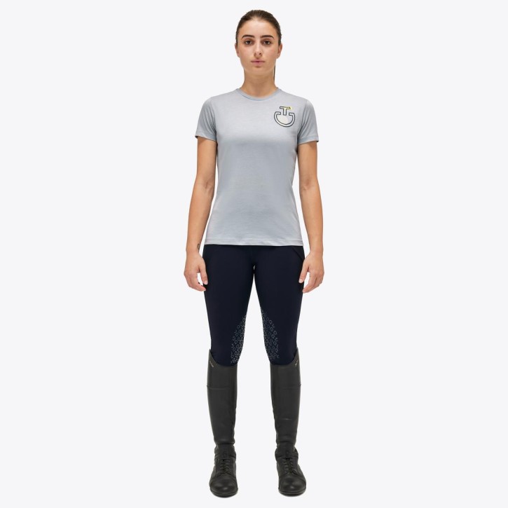 Cavalleria Toscana Mädchen T-Shirt hellgrau