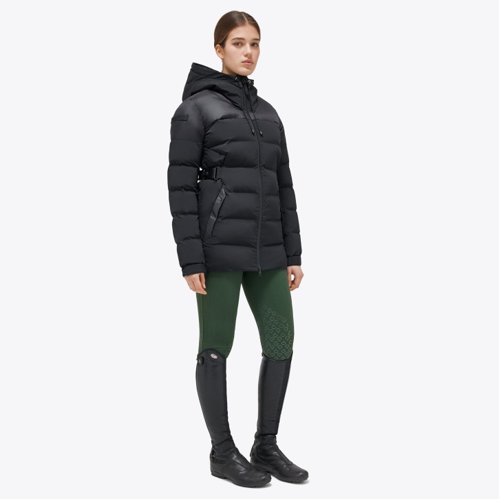 Cavalleria Toscana Damen-Kurzmantel Winter schwarz