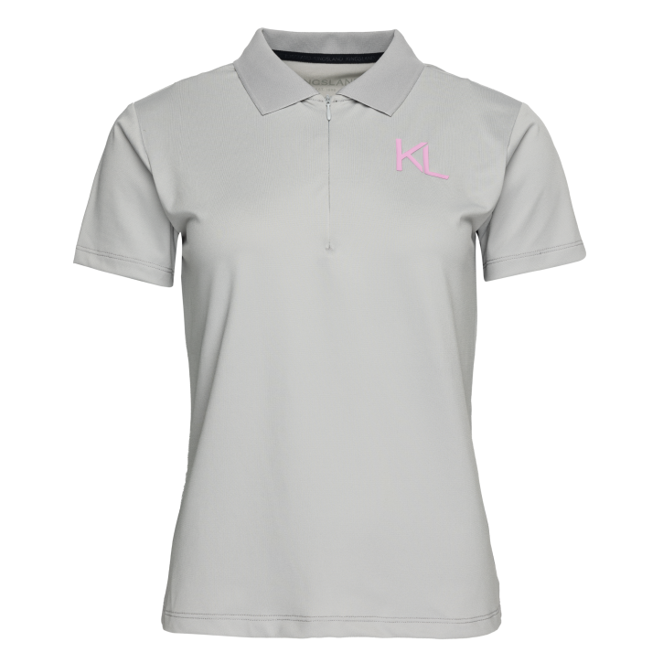 Kingsland Jubi Damen Poloshirt Piqué grau