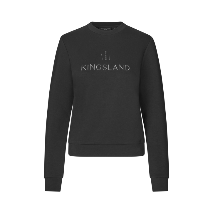 Kingsland Pullover Damen KLMona mit Swarovski-Steinen schwarz