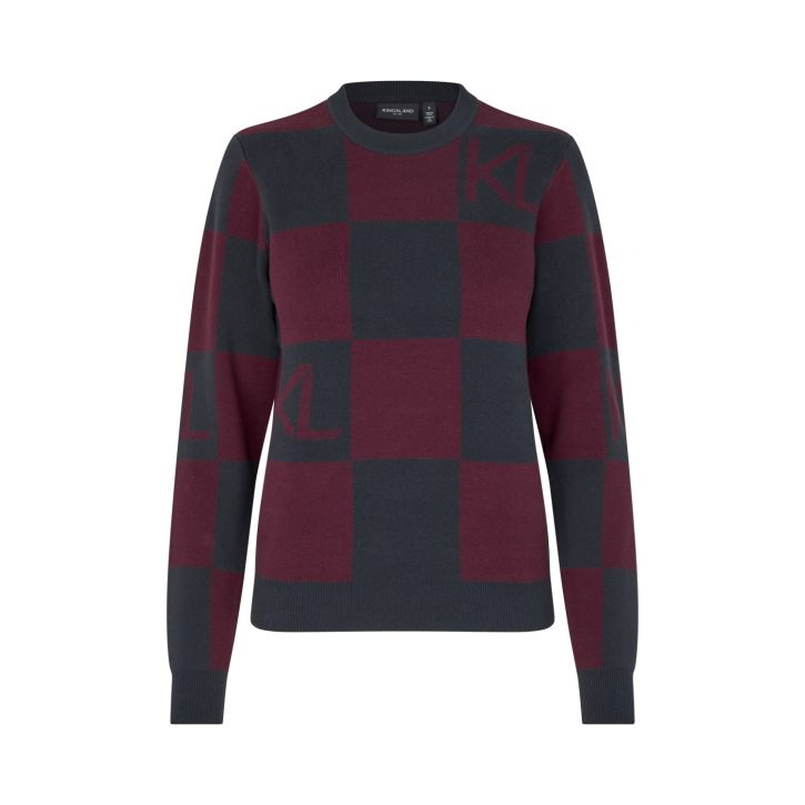 Kingsland Strickpullover Damen KLMelanie Plum Wine