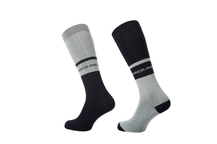 Kingsland KLMiko Reitsocken Hellgrau 38/40