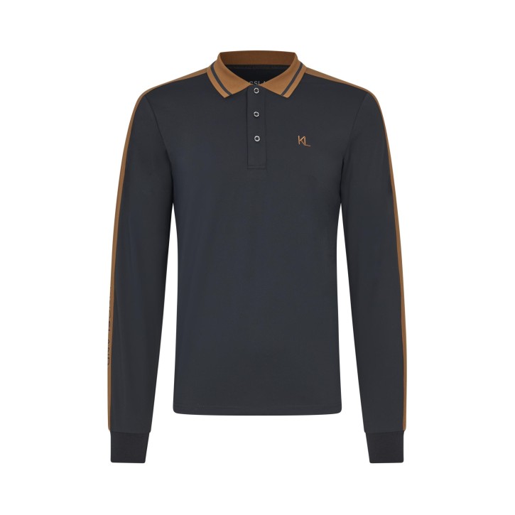 Kingsland KLMarco Herren Polo-Longsleeve Navy
