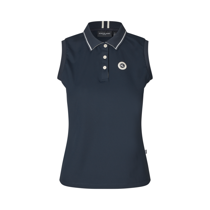 Kingsland KLLaura Ärmelloses Poloshirt Damen Navy