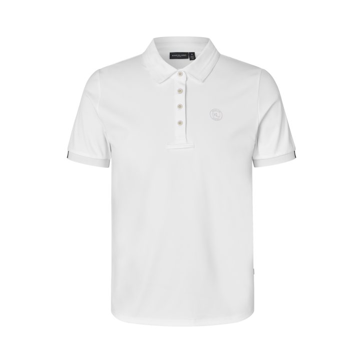 Kingsland KLLorenzo Turniershirt Kurzarm Herren Weiß