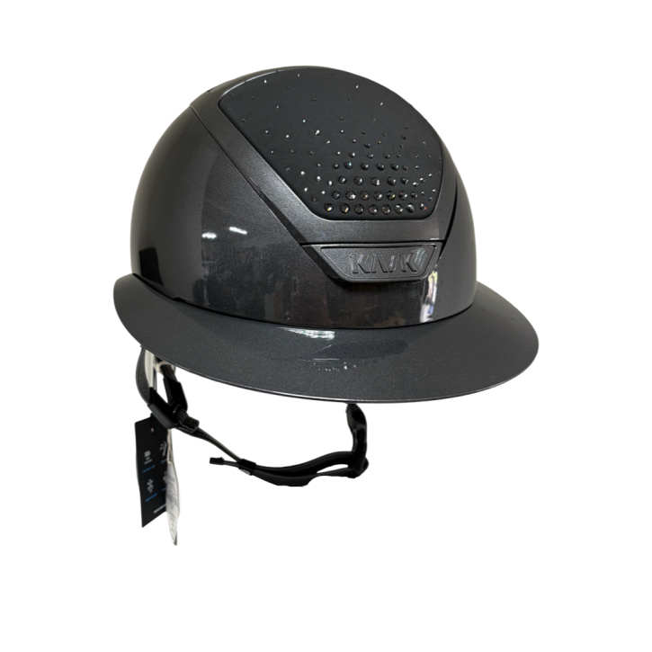 Kask Star Lady Pure Shine Anthracite Swarovski Passage Graphite m. Inlay
