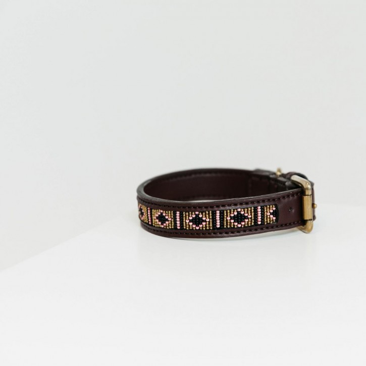 Kentucky Hundehalsband Pearls gold