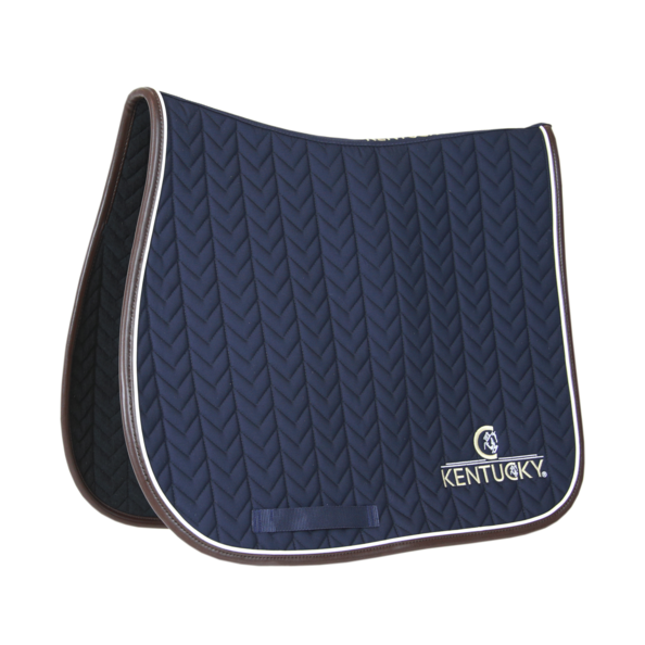 Kentucky Schabracke Springen FISHBONE mit Logo navy