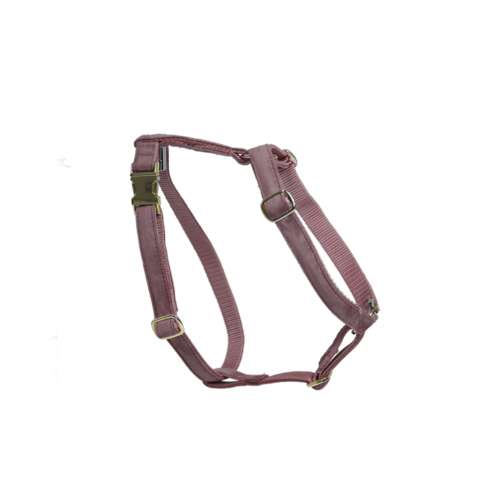 Kentucky Hundegeschirr Loop Velvet altrosa S