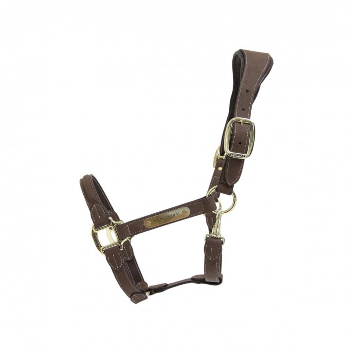 Kentucky Anatomic Halfter in Wildleder-Optik braun