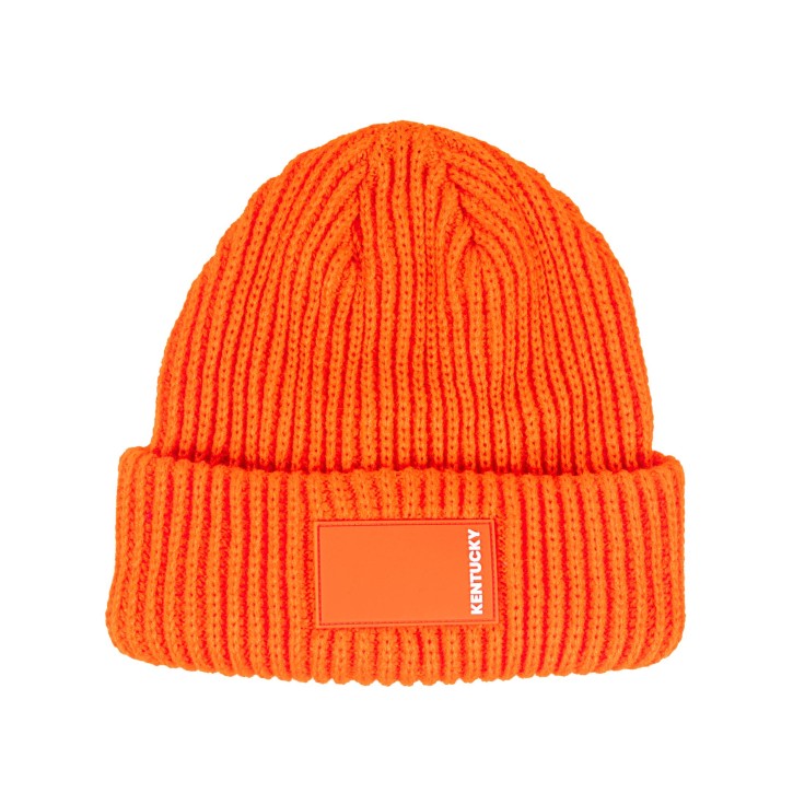 Kentucky Mütze mit gummiertem Logo Orange