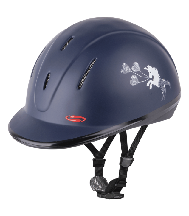 Swing Kinder Reithelm Blau