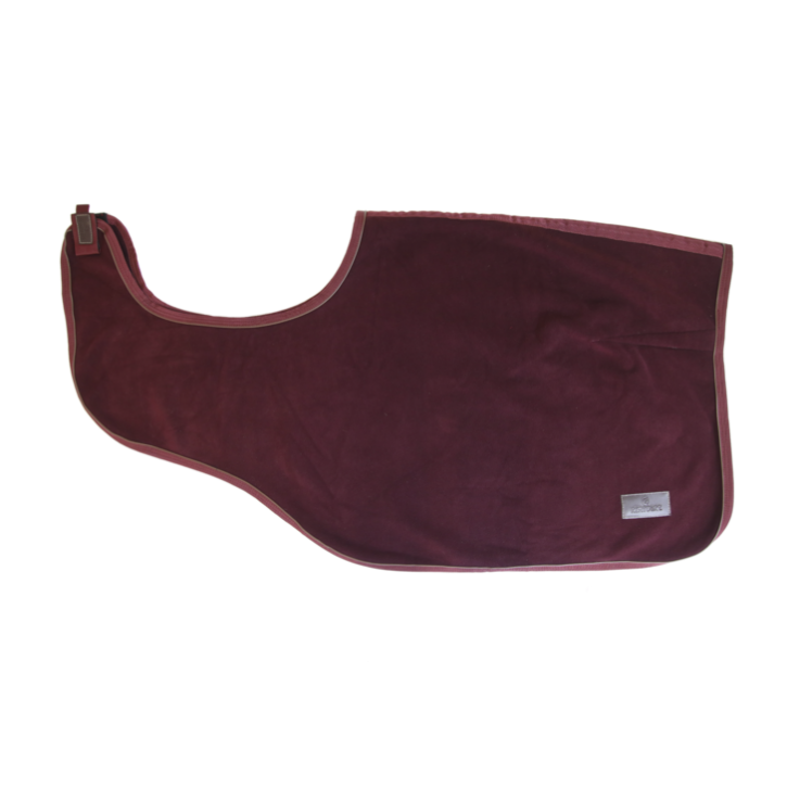 Kentucky Ausreitdecke Heavy Fleece bordeaux