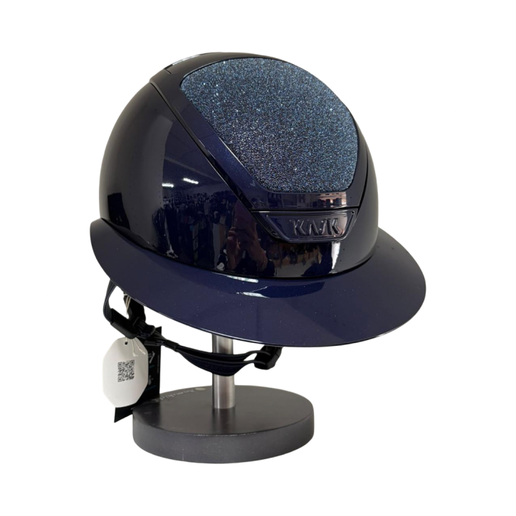 Kask Star Lady Pure Shine Atlantic Blue Swarovski Carpet m. Inlay