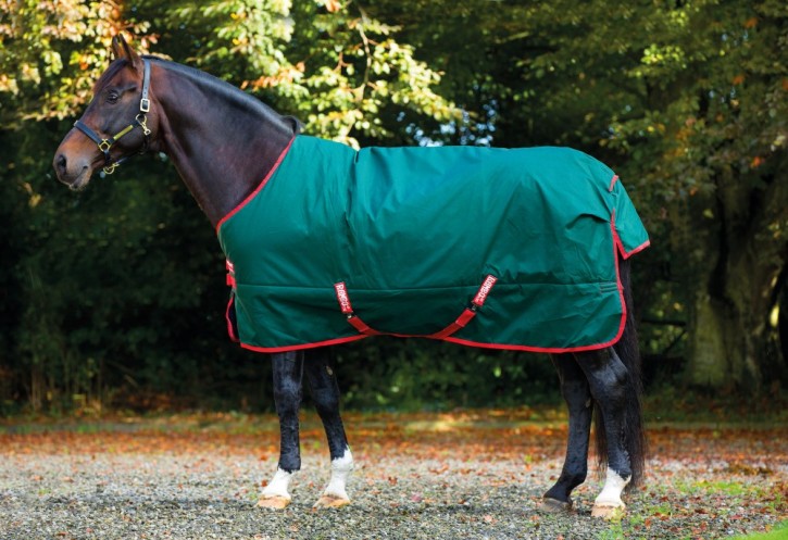 Horseware Rambo Original Turnout Lite 0g Grün/Rot