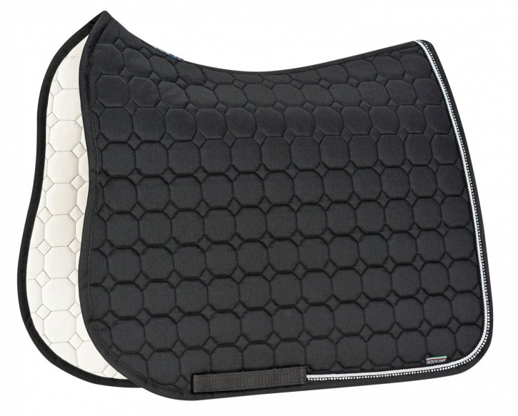 Equiline Dressurschabracke Rio mit Glitzer Schwarz