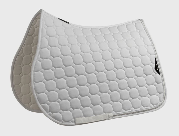 Equiline Springschabracke Crystaro mit Strasssteinen Weiß