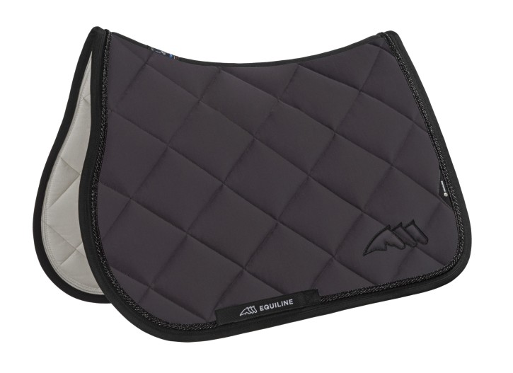 Equiline Springschabracke EQUvenc mit Glitzerkordel braun