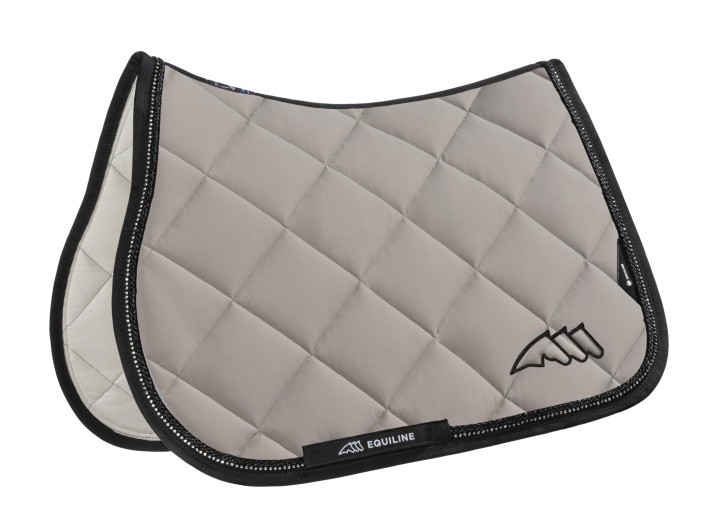 Equiline Springschabracke EQUvenc mit Strasssteinen sabbia