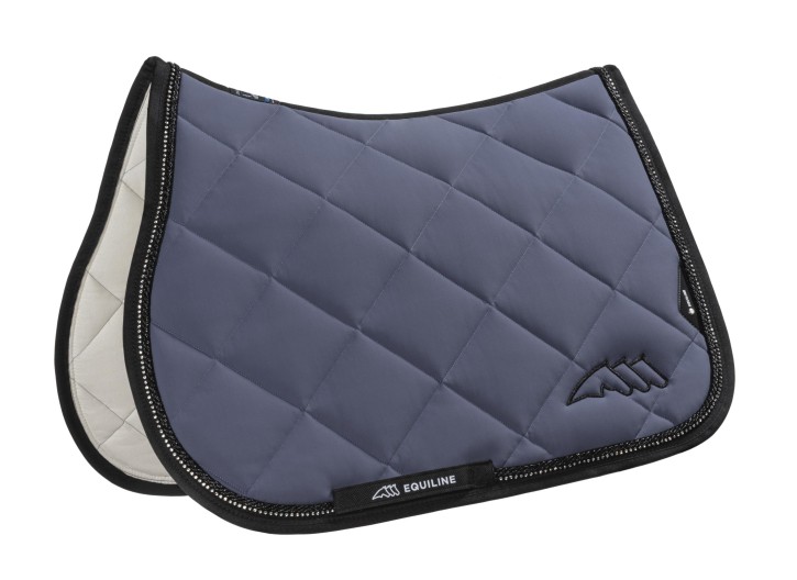 Equiline Springschabracke EQUvenc mit Strasssteinen night shadow