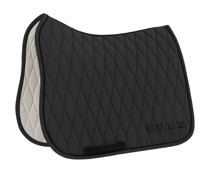Equiline Dressurschabracke Glack schwarz