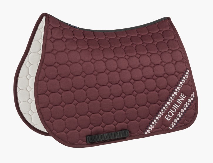 Equiline Winter-Springschabracke Dancy burgundy