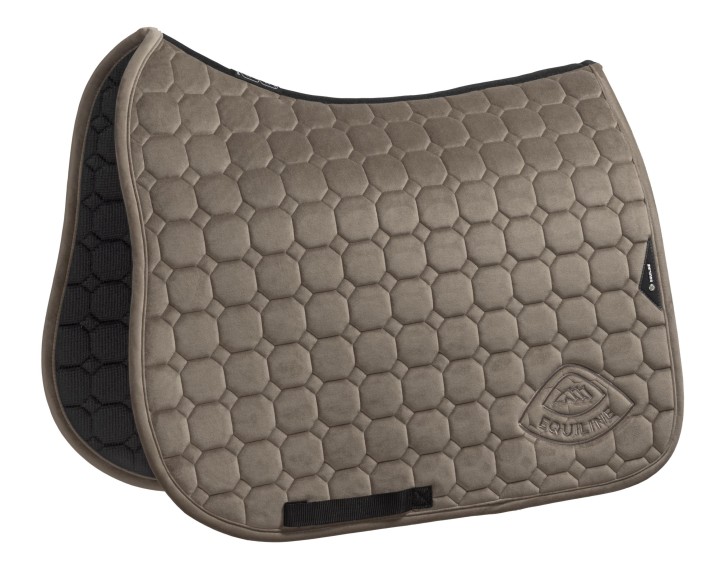 Equiline Dressur Samt-Schabracke Arog Beige