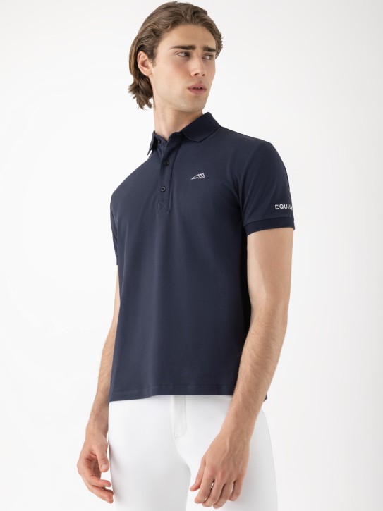 Equiline Herren Poloshirt Partek navy