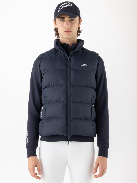 Equiline Herren Steppweste Cortek navy