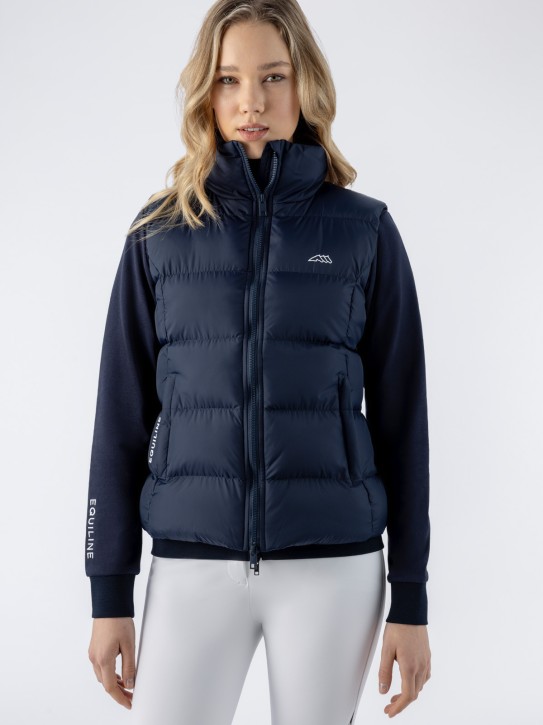 Equiline Damen Steppweste Vartek navy