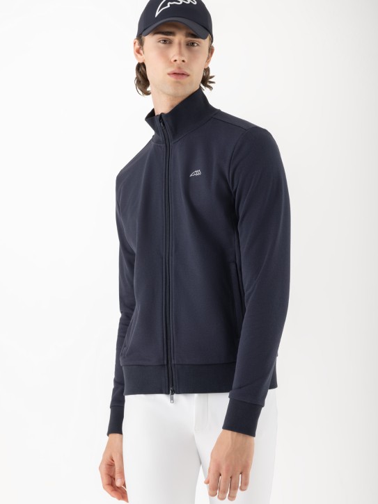 Equiline Herren Sweatjacke Ebrek navy