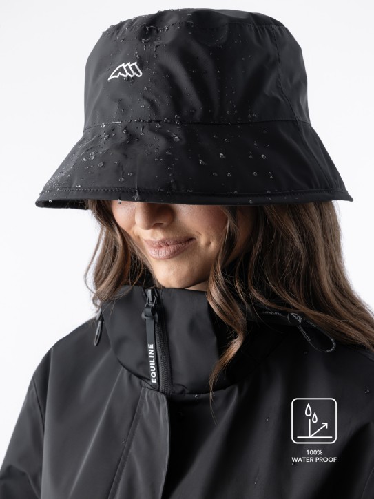 Equiline Regenhut Eqrains schwarz