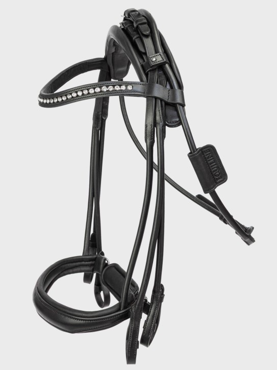 Equiline Kandare rundgenäht schwarz