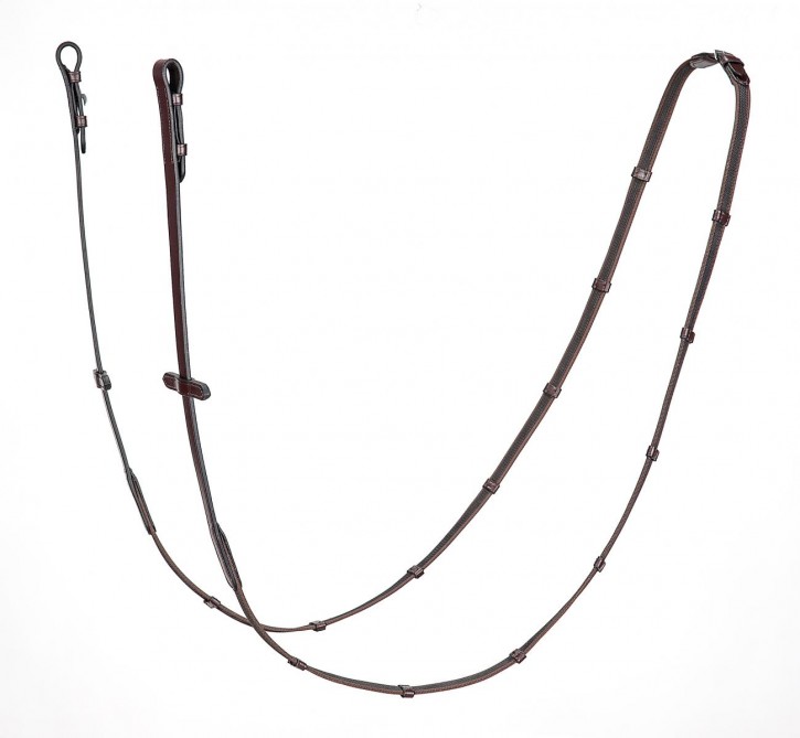 Equiline Antirutsch Zügel braun
