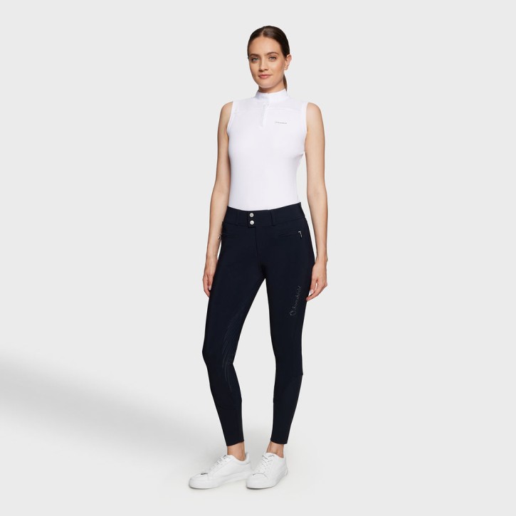 Samshield Damen Reithose Vollgrip Highwaist Clara navy