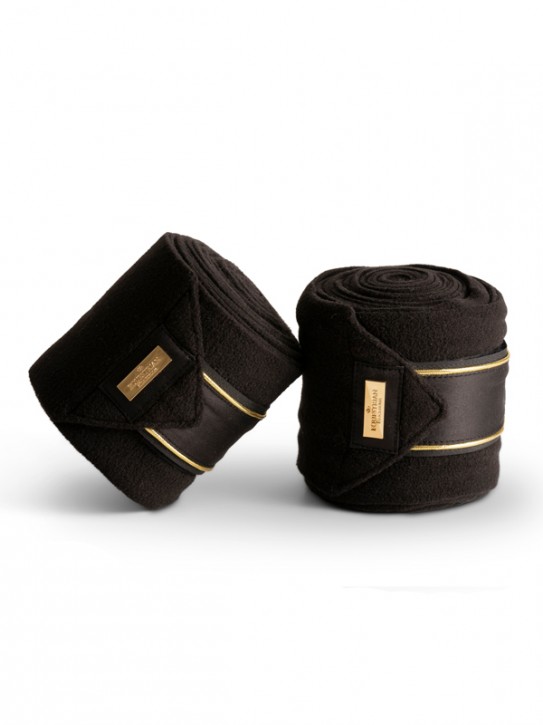 Equestrian Stockholm Bandagen Black Gold Full