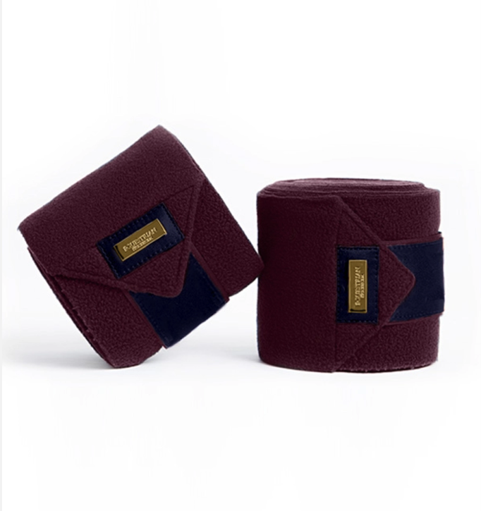 Equestrian Stockholm Bandagen Purple Gold Full