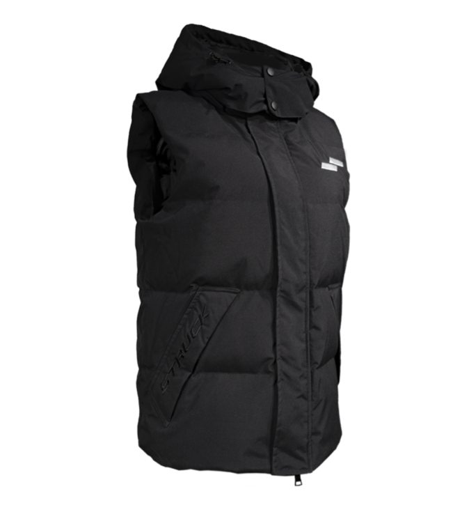 Struck Unisex Weste Schwarz