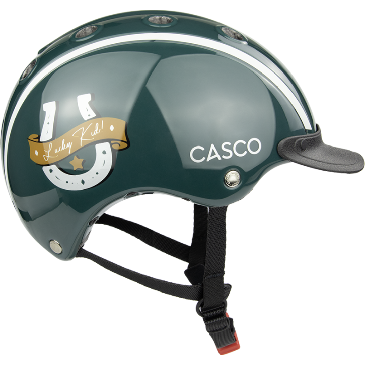 Casco Kinder Reithelm Nori Lucky Kid Emerald