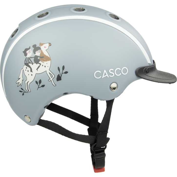 Casco Kinder Reithelm Nori Trail of Tales Grey