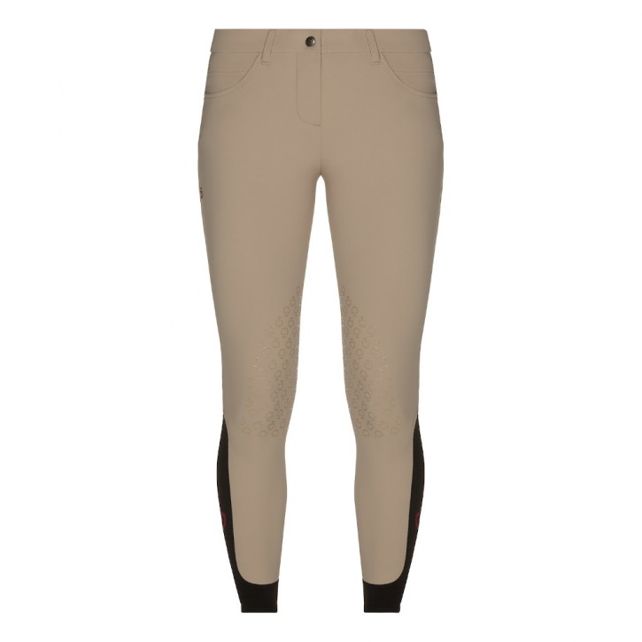 Cavalleria Toscana Damenreithose Knie Grip New Grip beige