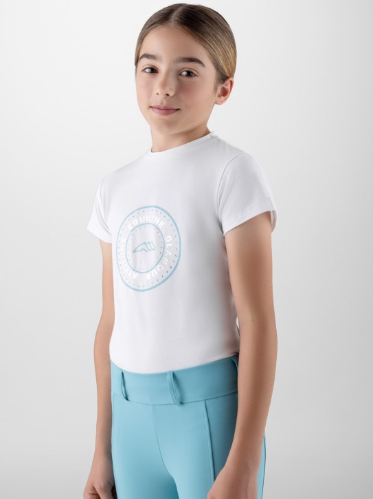 Equiline Mädchen T-Shirt Galy Weiß